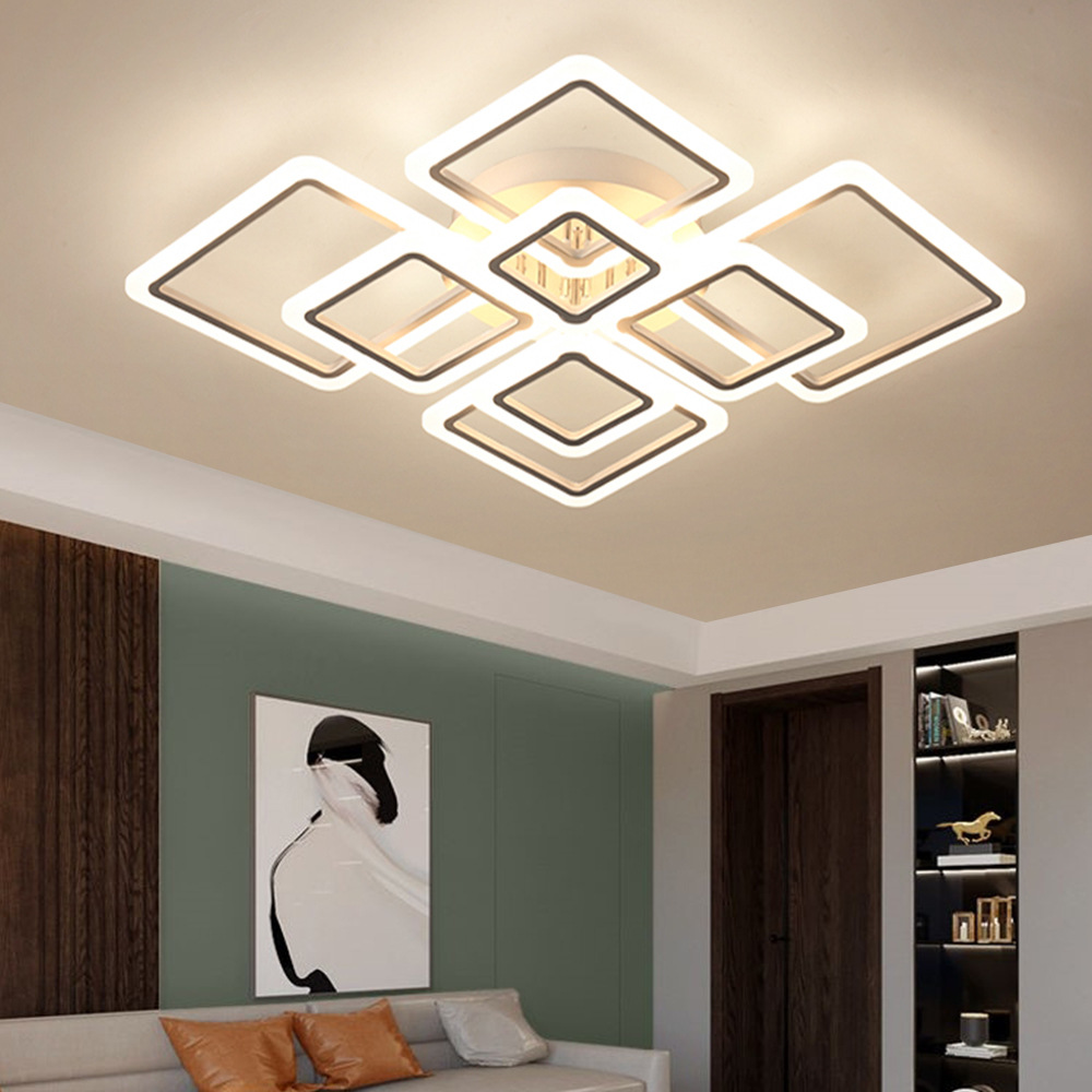 Square Ceiling Lamp Acrylic Electrodeless Dimming Lamp - Image 7