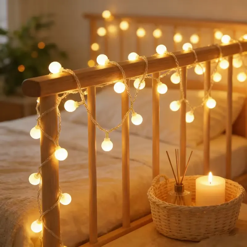 Solar-powered LED Frosted Decorative Light