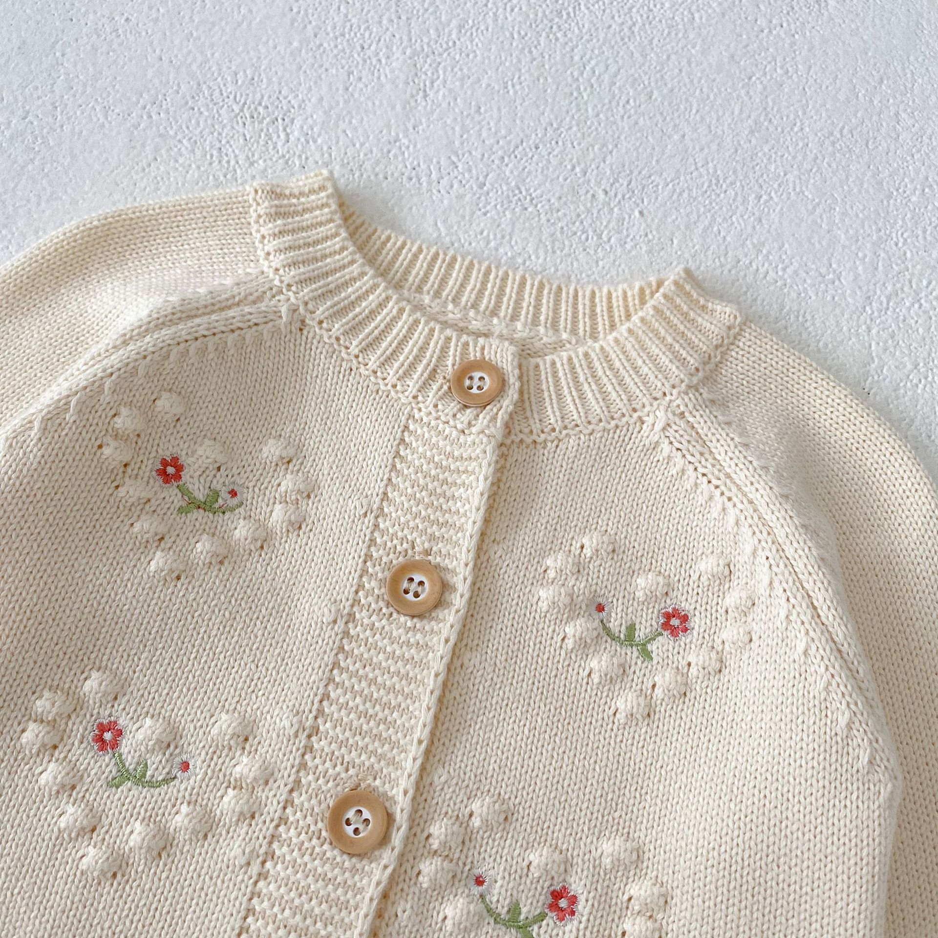 Title 22, Meisjes gebreide cardigan tweedelige set herfst...