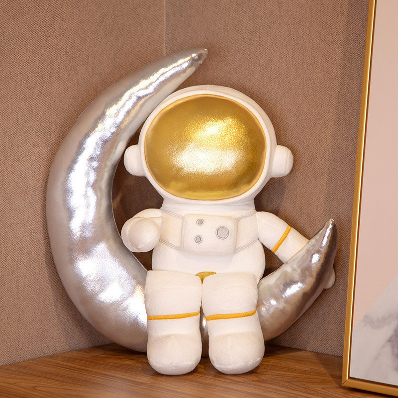 Silver Moon Astronaut