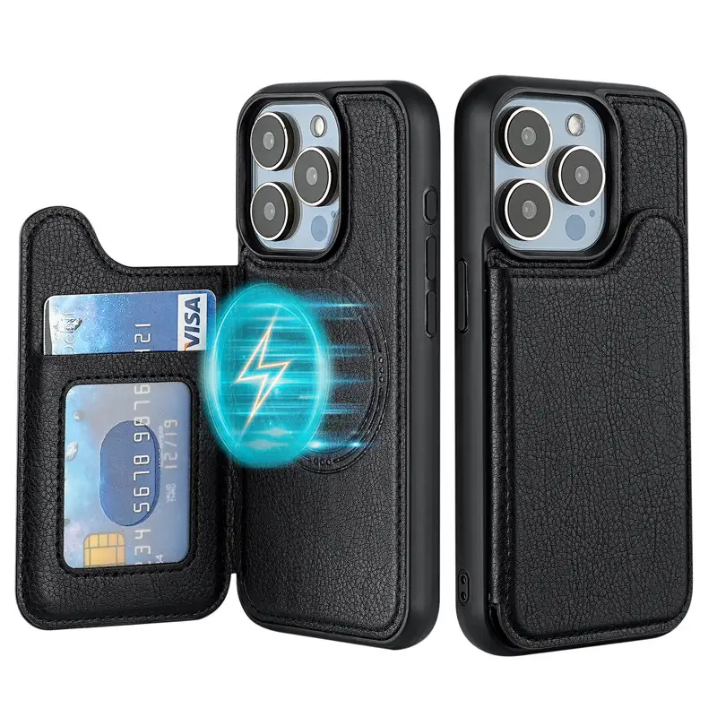 Creative Home Magnetic Leather Phone Case