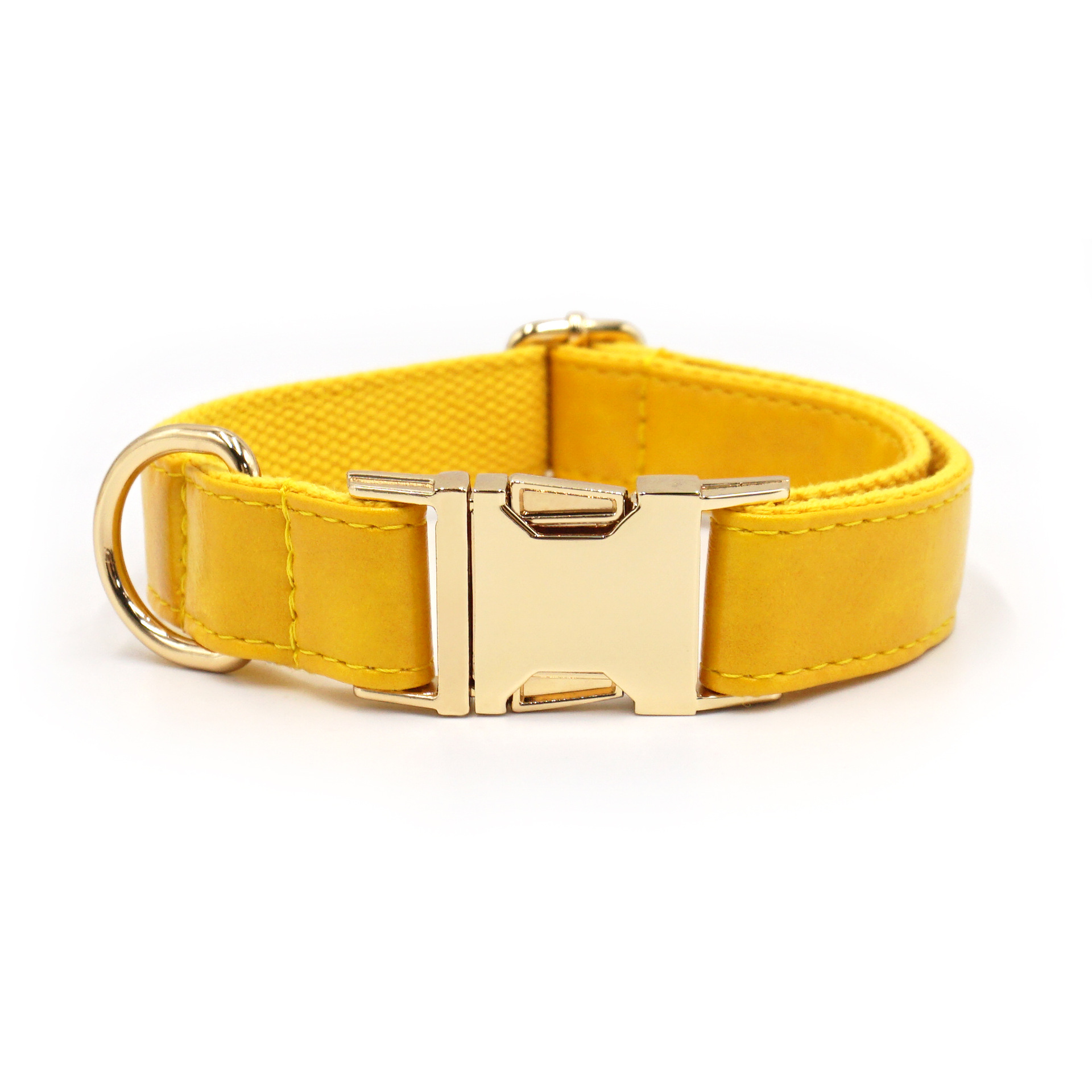 Ginger Leather Dog Collar