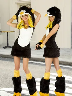 Halloween Party Cosplay Suit Role-playing Animal Costume - Penguin-S - View 1