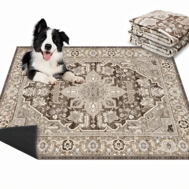 Bohemian Style Pet Mat Stain Resistant Easy To Care Urine Pad Kzcwdw07 - Shop at LoveMi