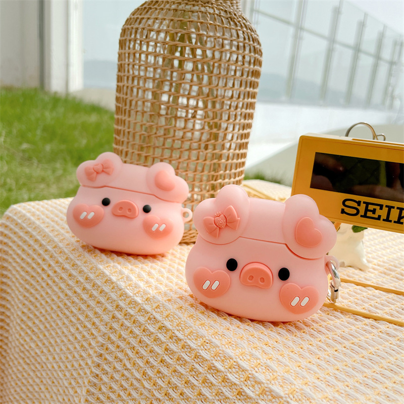 Butterfly Love Pig For Bluetooth Wireless 123 Generation Earphone Sleeves