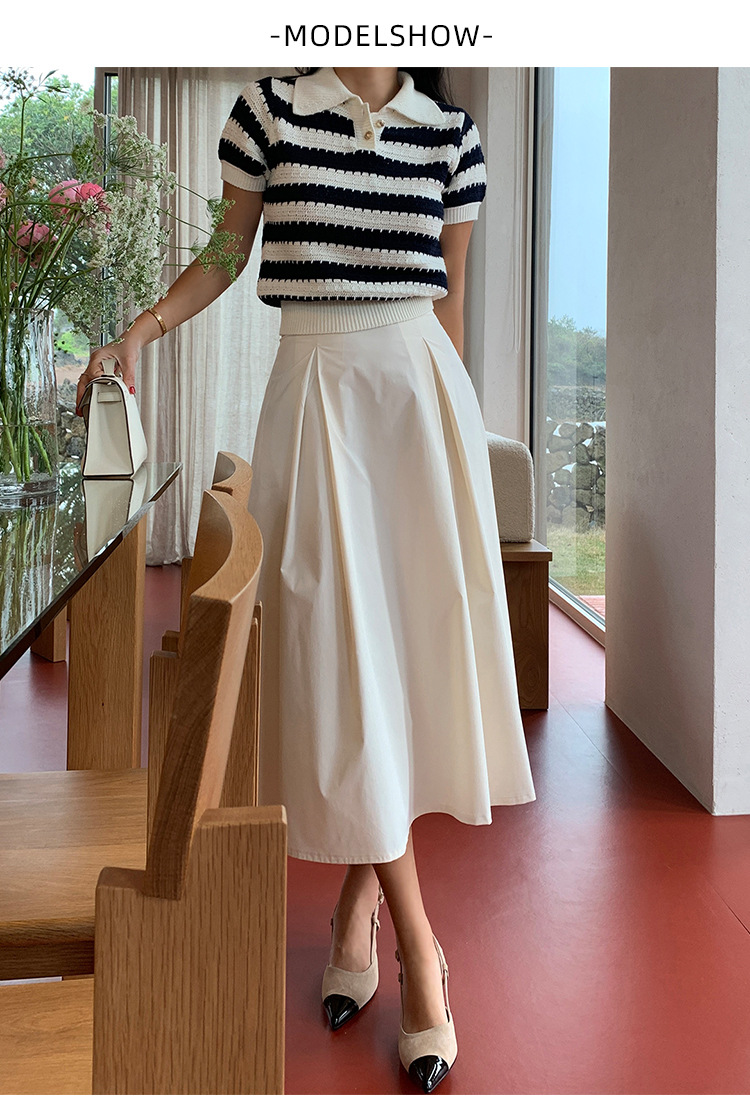 Women's Fashionable High-Waisted Elegant Casual Skirt