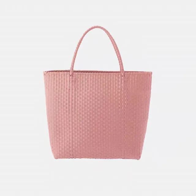 Holiday Shoulder Tote Hand woven Bag Pink - Shop at LoveMi