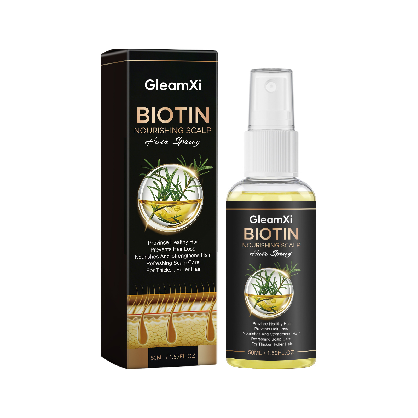 Scalp-nourishing Hair Care Spray