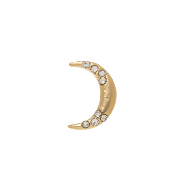 Fashion Popular Open And Close Photo Album Pendant Crescent Moon Single Accessory - Shop at LoveMi