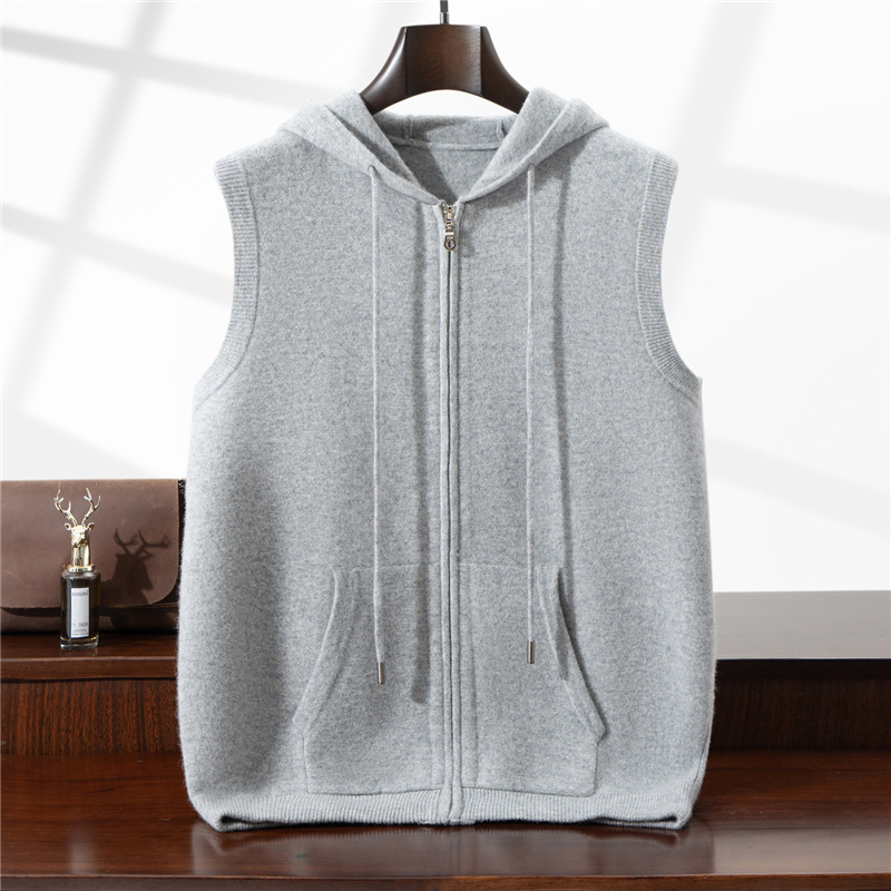 Men's Casual Knitted Wool Vest Top