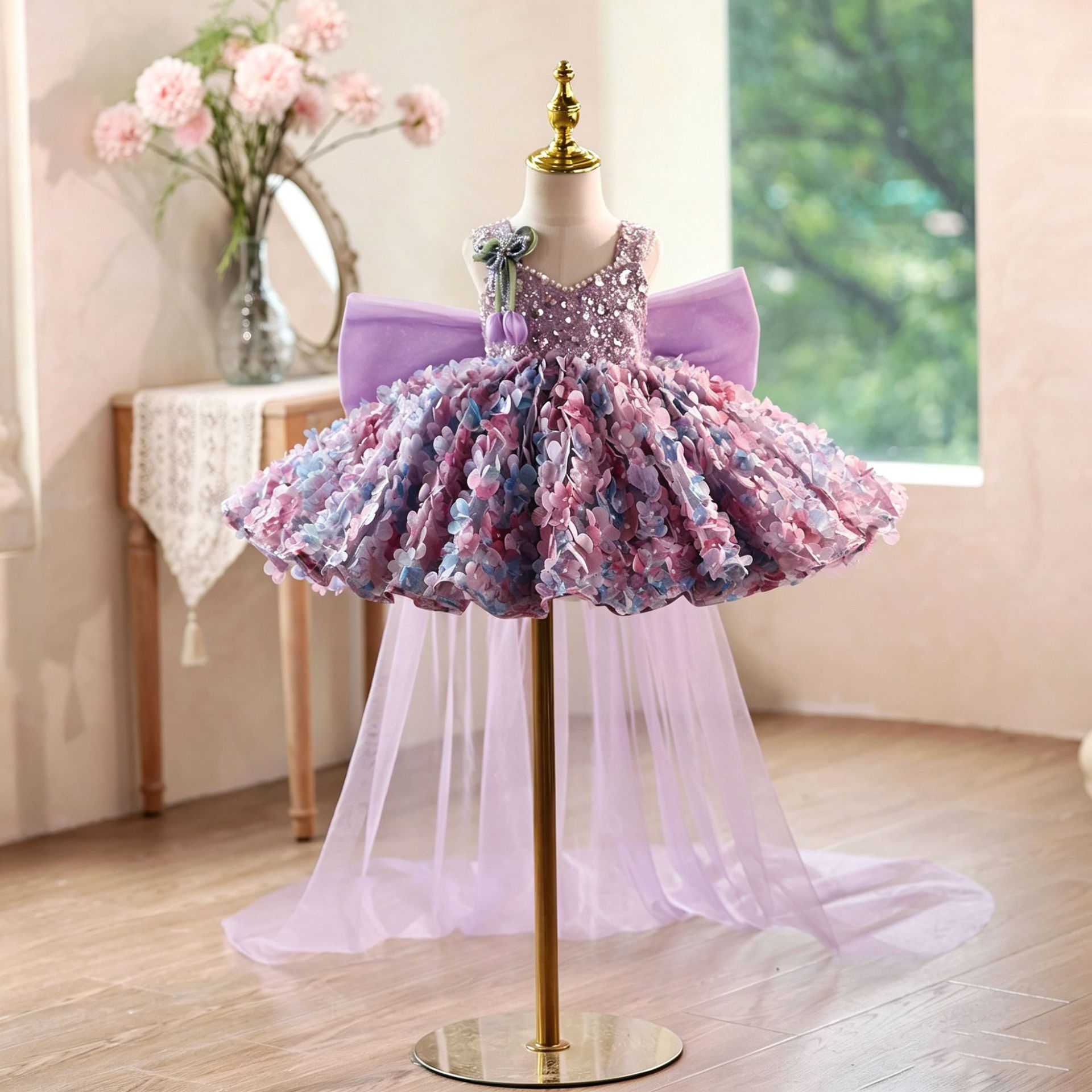 Affordable Luxury Niche Performance Hostess Birthday Princess Dress