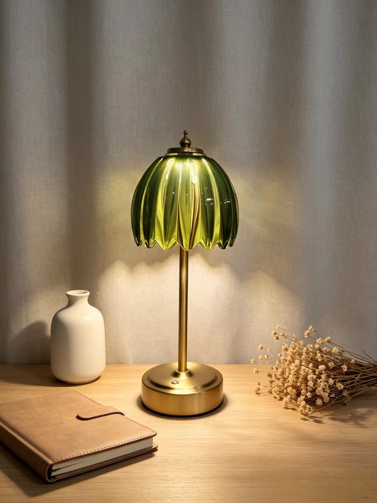 Touch-Control Dimmable Bedside Lamp, picture 2 of 4