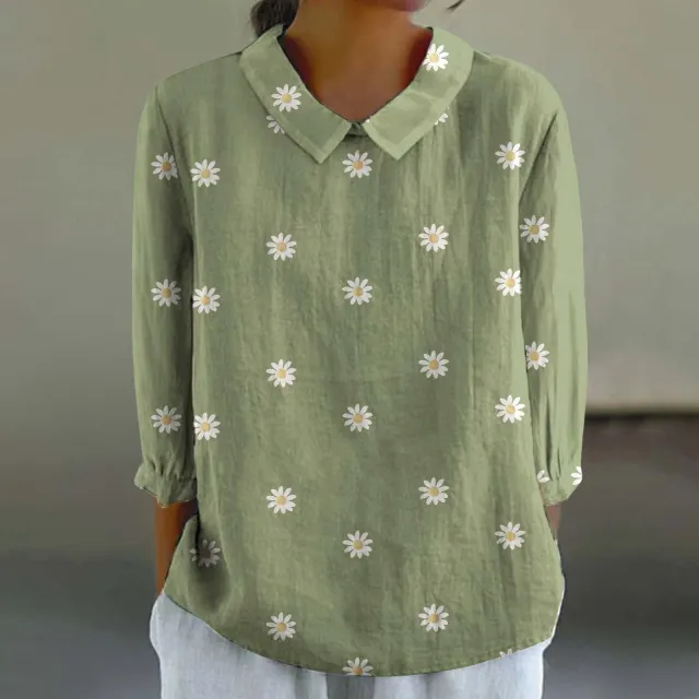 Women's Loose Casual Graffiti Printing Shirt Xl2462Hyh4 - Shop at LoveMi