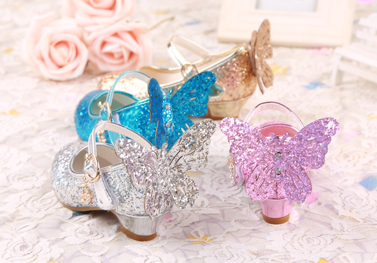 Title 33, Chaussures Princesse Papillon Enfant Talons Hau...