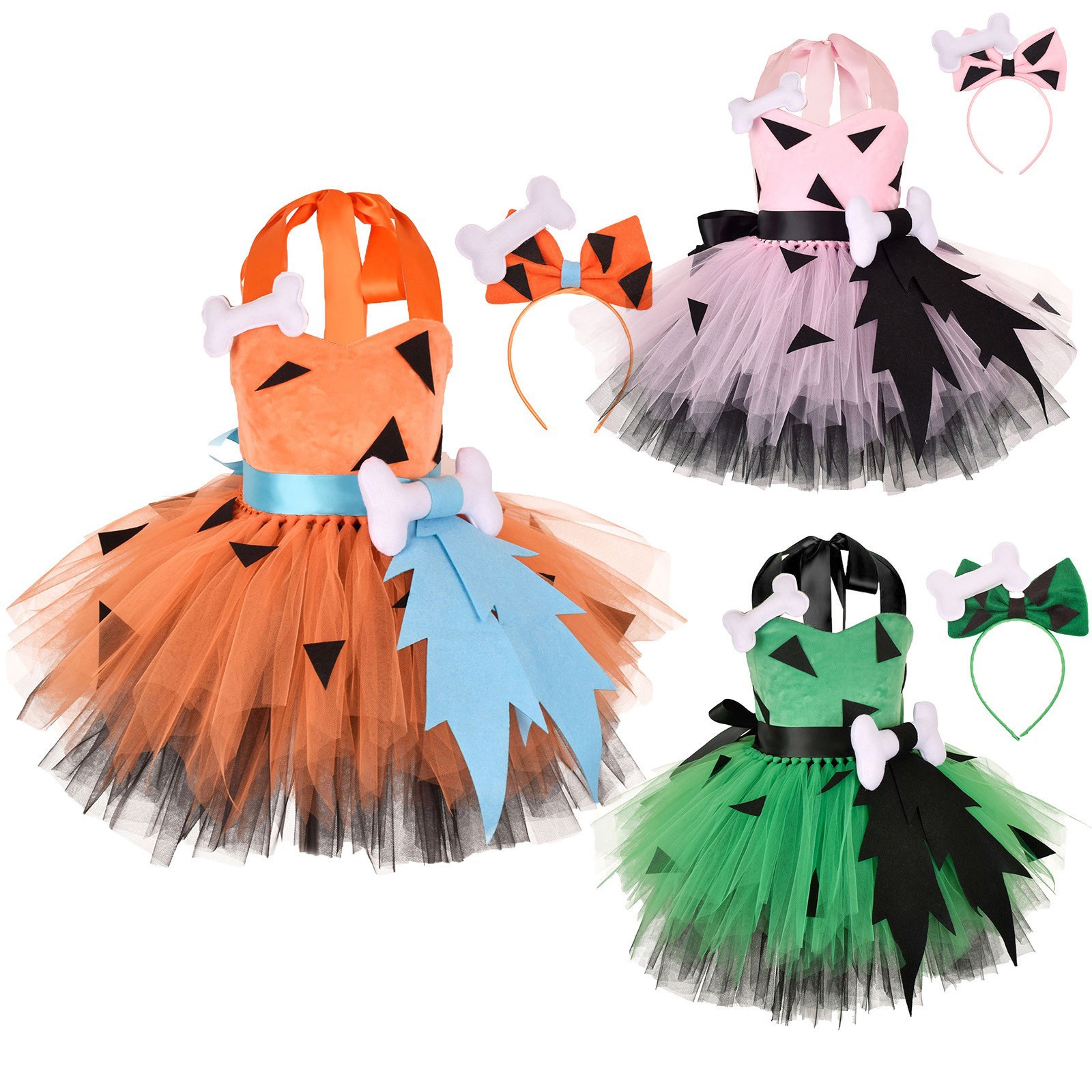 فستان أميرة شبكي فكاهي لعطلة عيد الهالوين