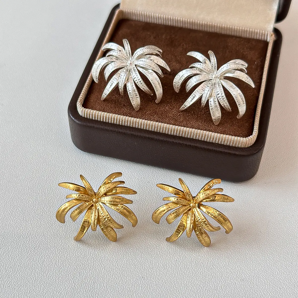 Cool-style Womens Minimalist Coconut Tree And Firework