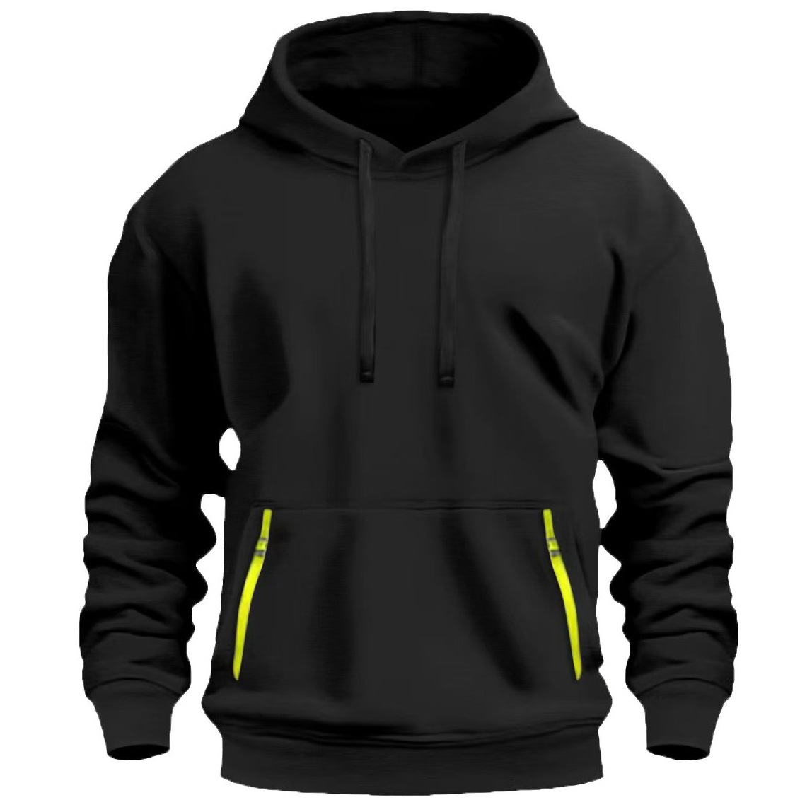 New Fallwinter Mens Fleece-lined Hoodie
