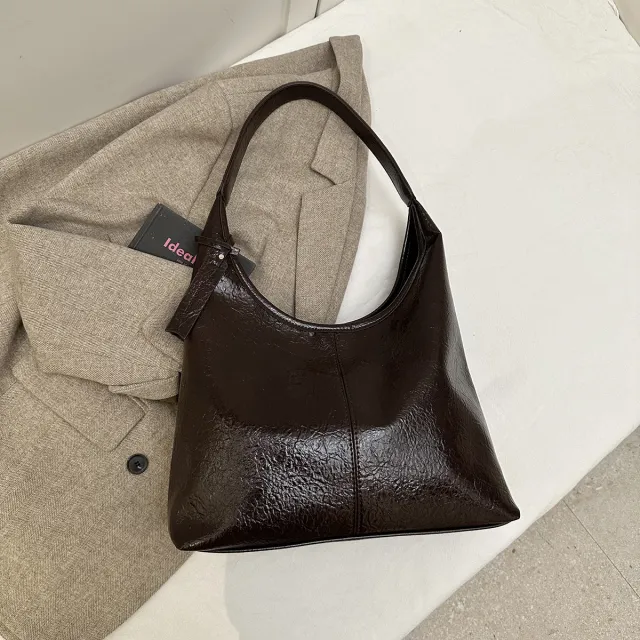 Casual Simple Easy Matching Tote Bag Coffee - Shop at LoveMi