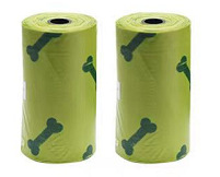 1 Roll Green Bone Garbage Bag