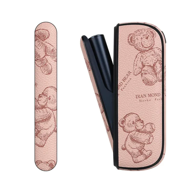 Anti fall Protective Decorative Brown Bear Case Cover Pink - Shop at LoveMi