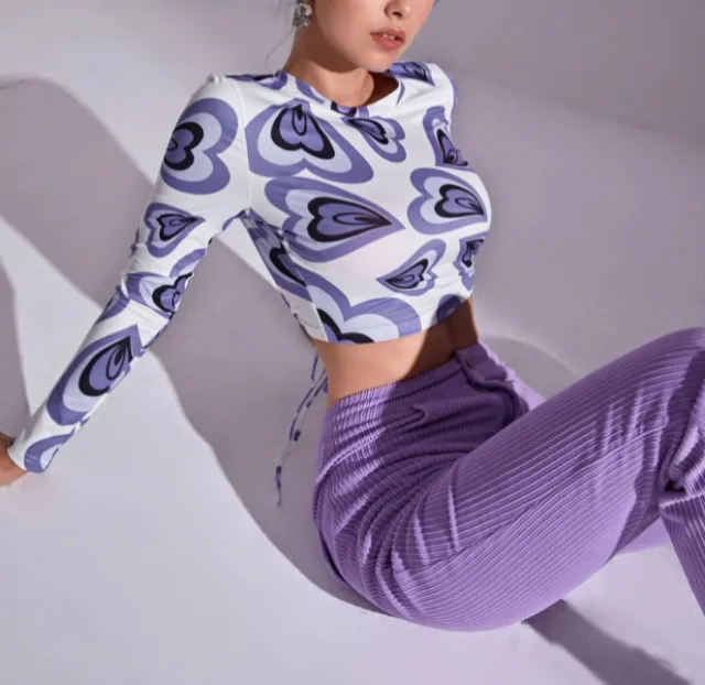 Trendy High Street Style Women's Shirt Azure - Shop at LoveMi