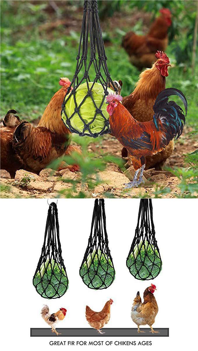 Title 5, Hanging Fruit And Vegetable Parrot Feeding Net Bag