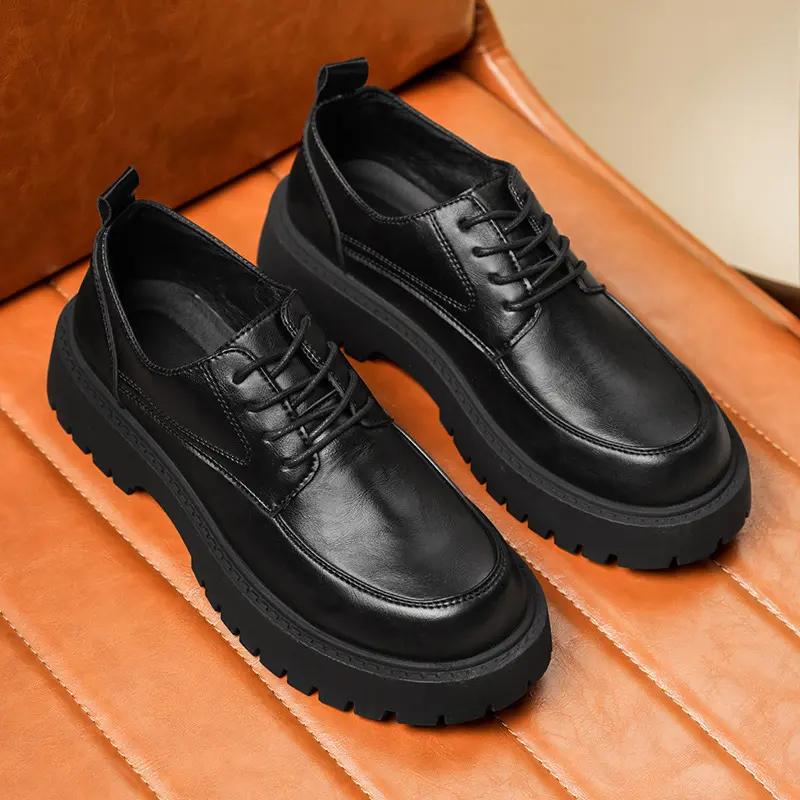 Mens Business Dress Soft Leather Shoes