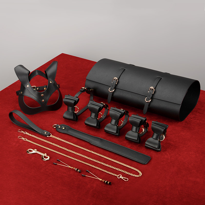 Toy Supplies Mask Binding Handcuffs Footcuff