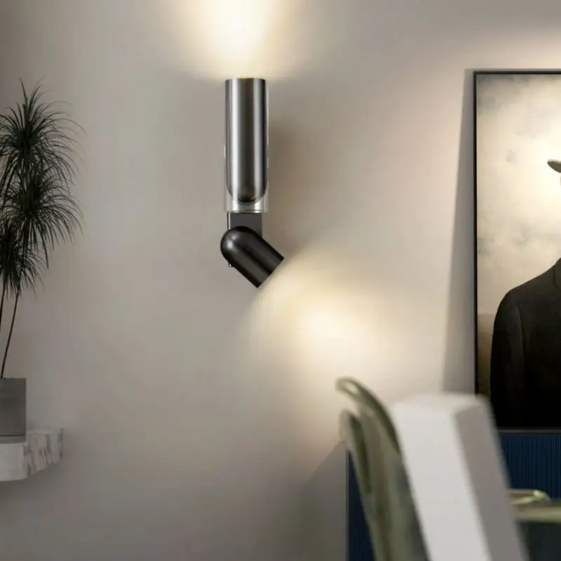 Rotating Adjustable Bedside Simple Hallway Aisle Hotel Minimalist Wall Lamp