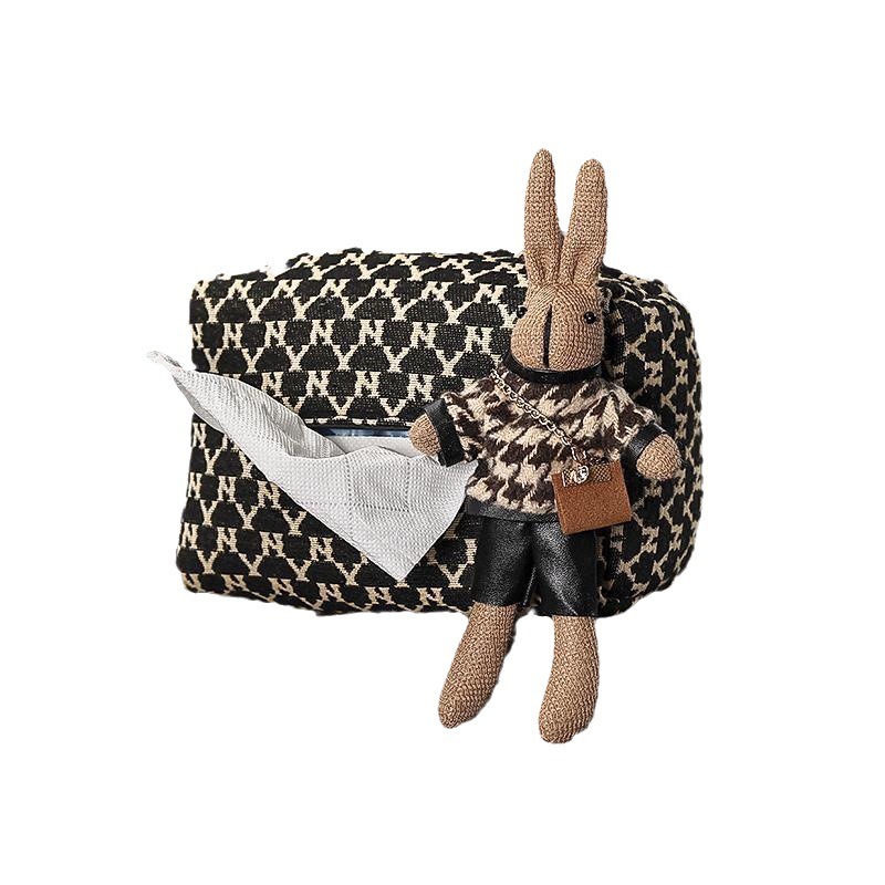 Fashion Houndstooth Car Tissue Box - Image 6