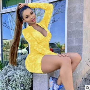 Women's High Waist Tight Hip Lifting Sport Jumpsuit Yellow - Shop at LoveMi