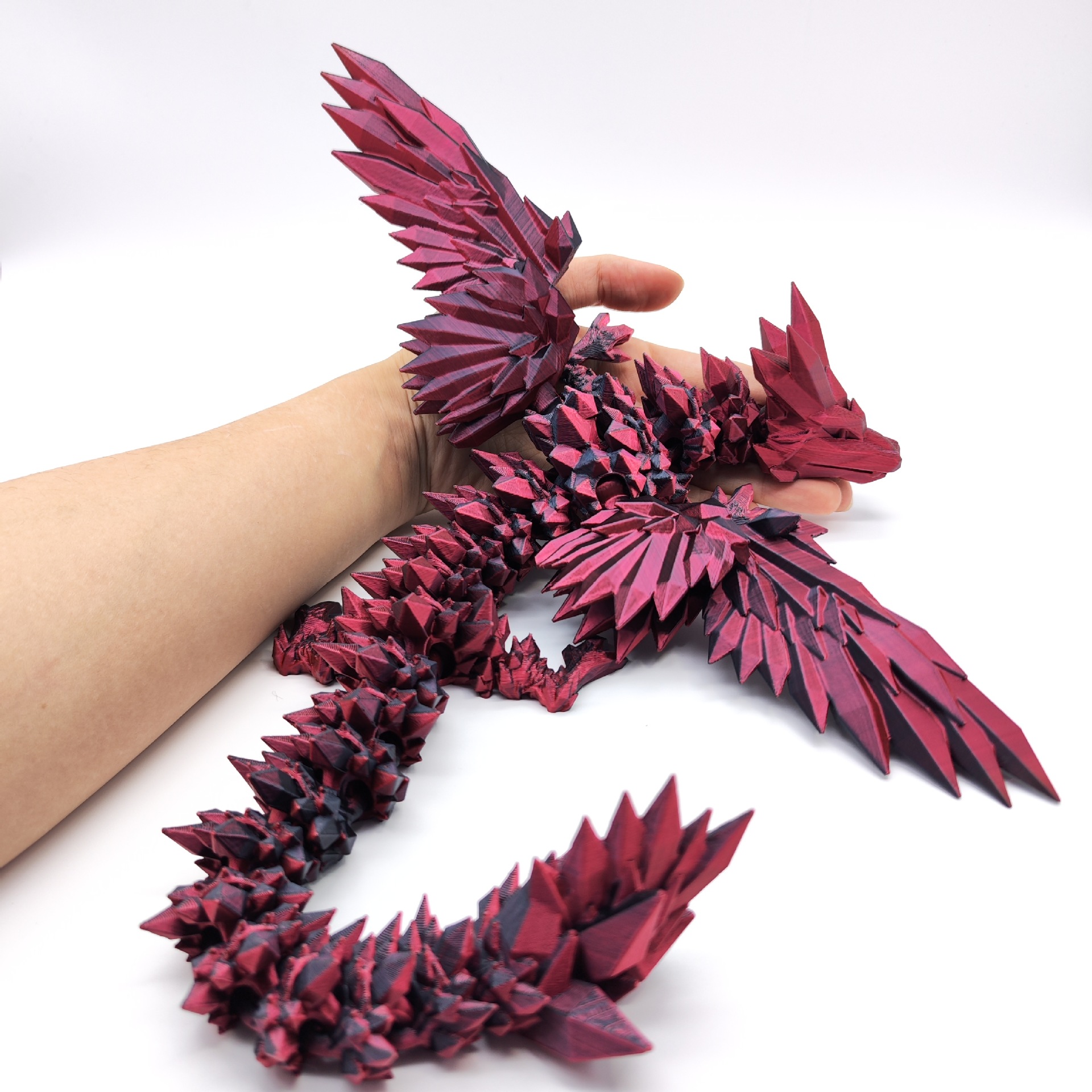 3D-printed Dragon Ornament Divine Dragon Craftwork