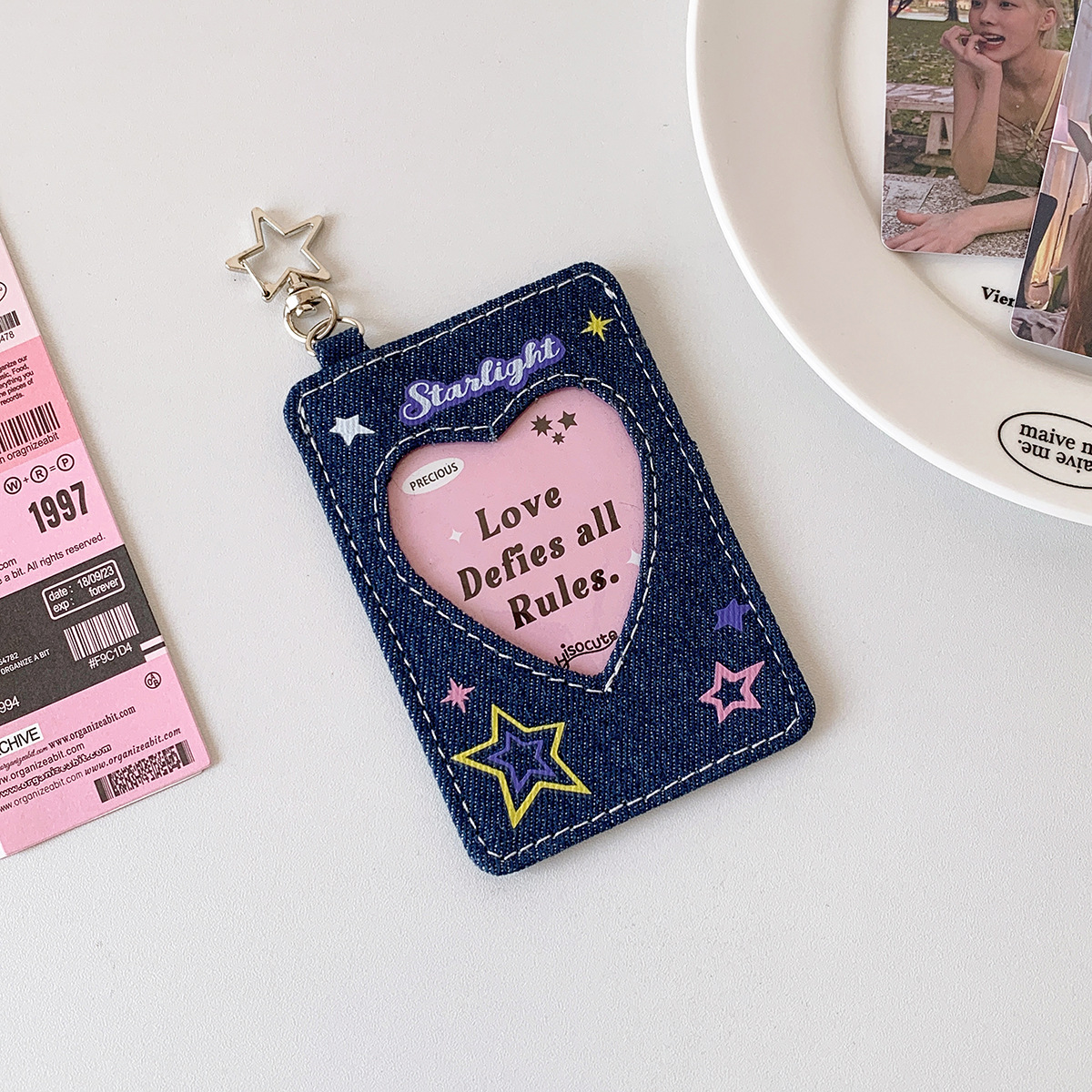 Denim Star Hard Card Case 8