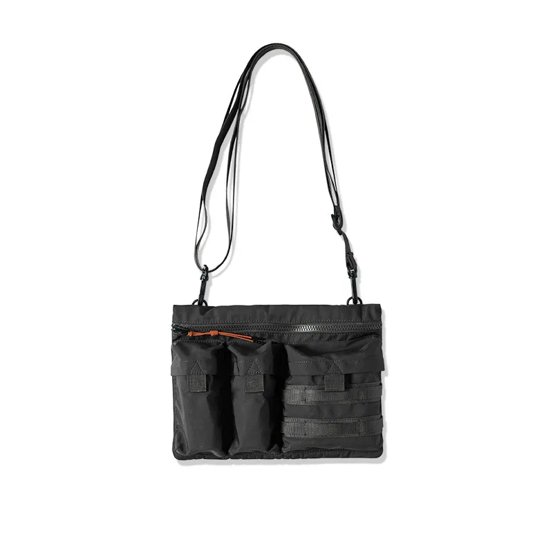 Workwear Outdoor Mountain Waist Bag For Men - Black
