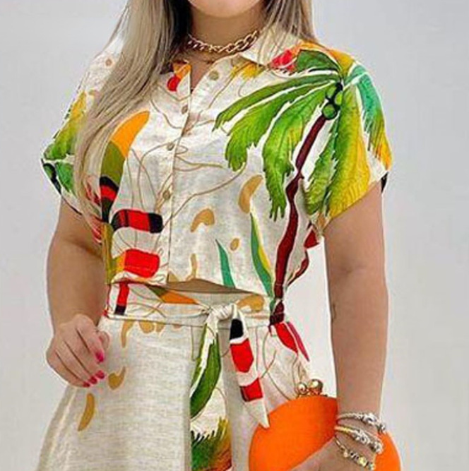 Fashion Printed Women's Dress