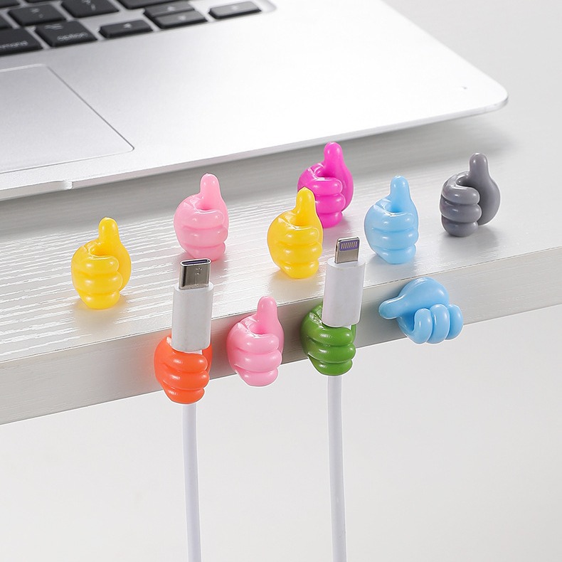 Creative Cable Organizer Thumb Hook 4