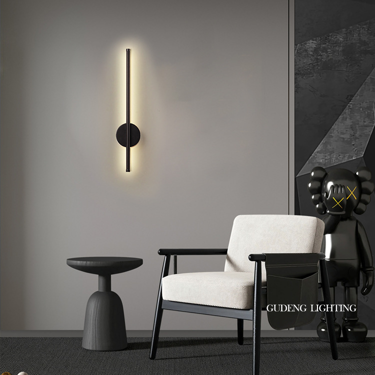 Long Strip Magnetic Charging Remote Wireless CorridorBedside Wall Light