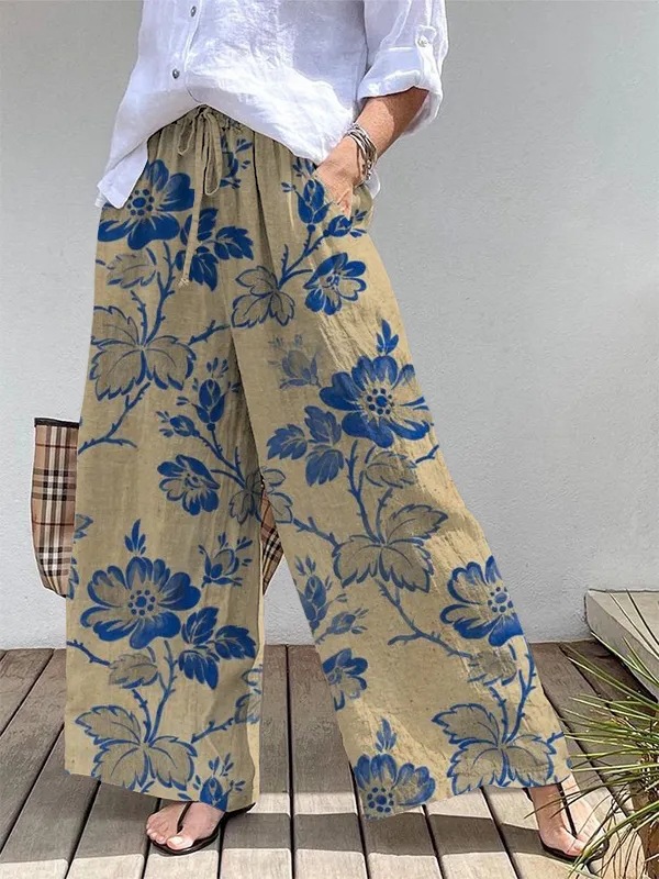 3D Wide Leg Culottes Loose Summer Women's Clothing Quick drying Breathable 11Color Xl - Shop at LoveMi