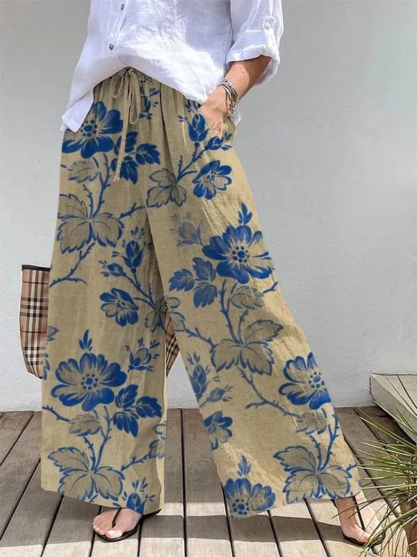 3D Wide Leg Culottes Loose Summer Women's Clothing Quick drying Breathable 11Color Xl - Shop at LoveMi