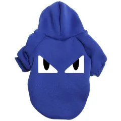Pet Clothes Sweater Outdoor Hoodie Golden Retriever Labrador - Blue - View 1