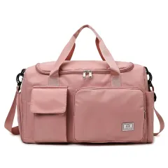 Casual One-shoulder Crossbody Handbag - Sweet Powder - View 1
