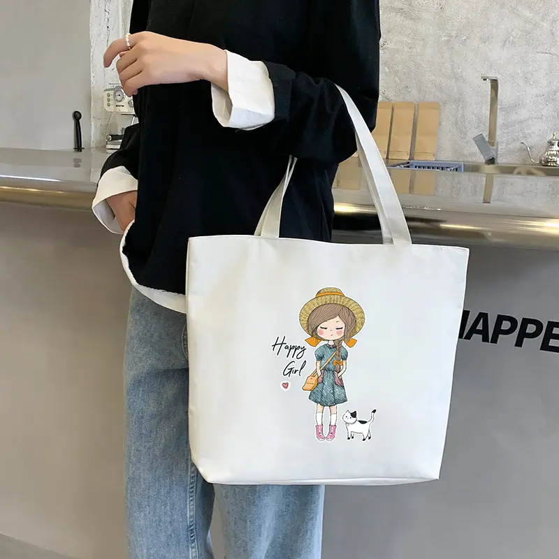 Women's Canvas Bag New Shoulder Handbag Student