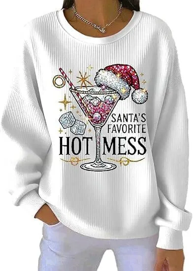 Trendy Women's Round Neck Pullover Sweatshirt Sh9280105 L - Shop at LoveMi