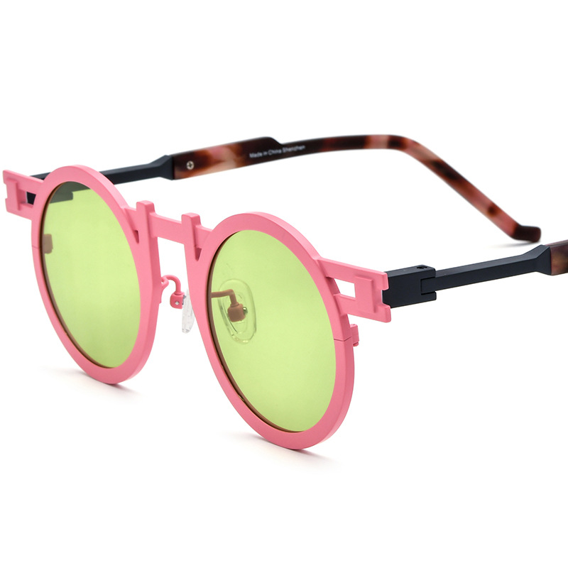 Color-blocked Sunglasses For Men And Women - Image 6