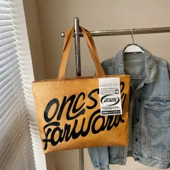 Multifunctional Waterproof Tote Bag That Can Be Carried On The Shoulder - Khaki - View 1