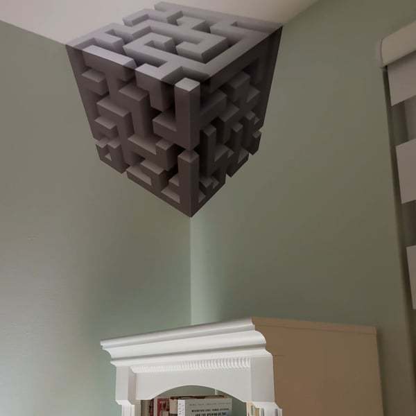 Irregular illusion wall sticker (type a)