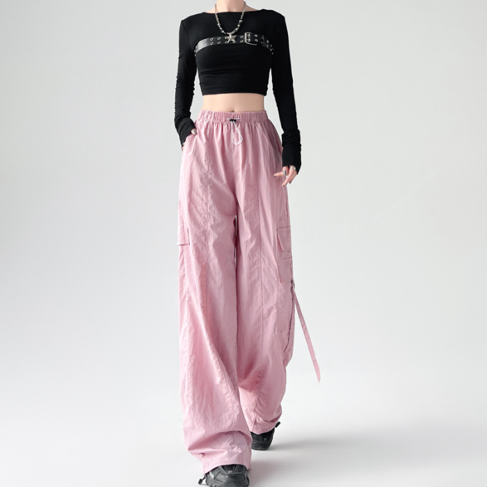 Pink Lengthened Trousers