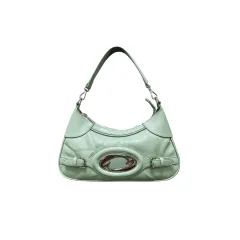 Special-interest Design Wrinkle Texture Fashionable All-match Commuter Crossbody Shoulder Underarm Bag - Green - View 1
