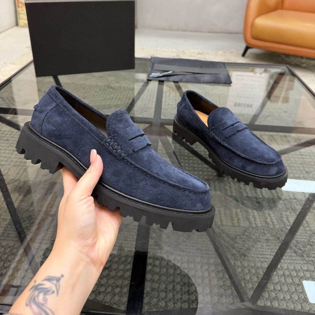 Men's Spring Suede Leather Loafers