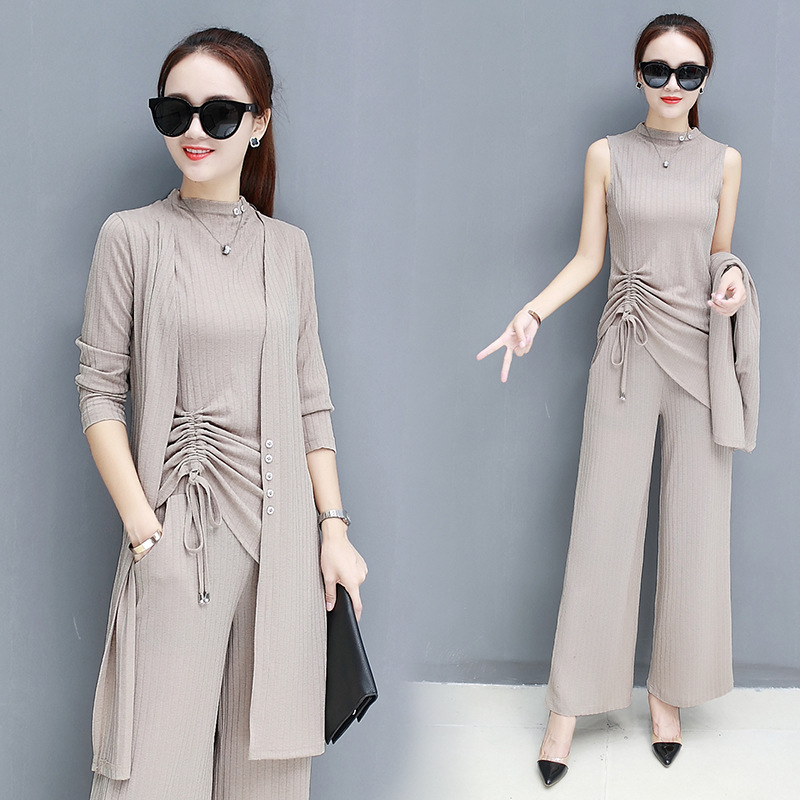 Three-piece Set Fall Wear Long Sleeves